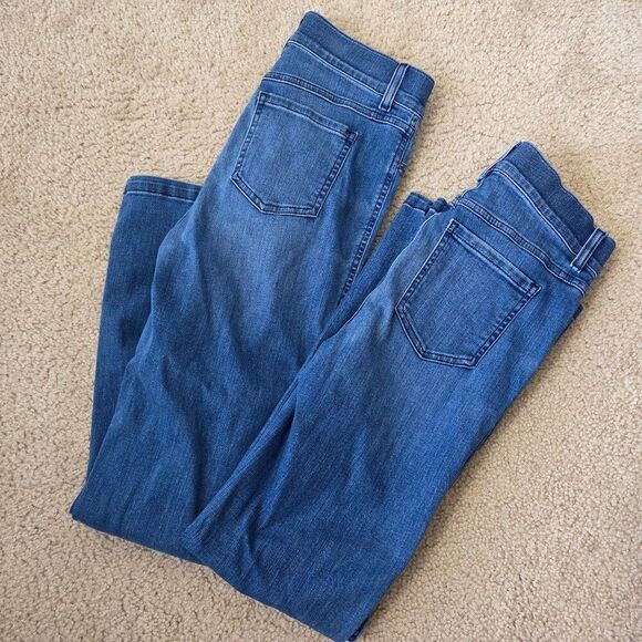 Spanx Bundle Kick Flare Jeans Vintage Indigo Size S Tall Lot of 2 Blue Stretch - Picture 1 of 13
